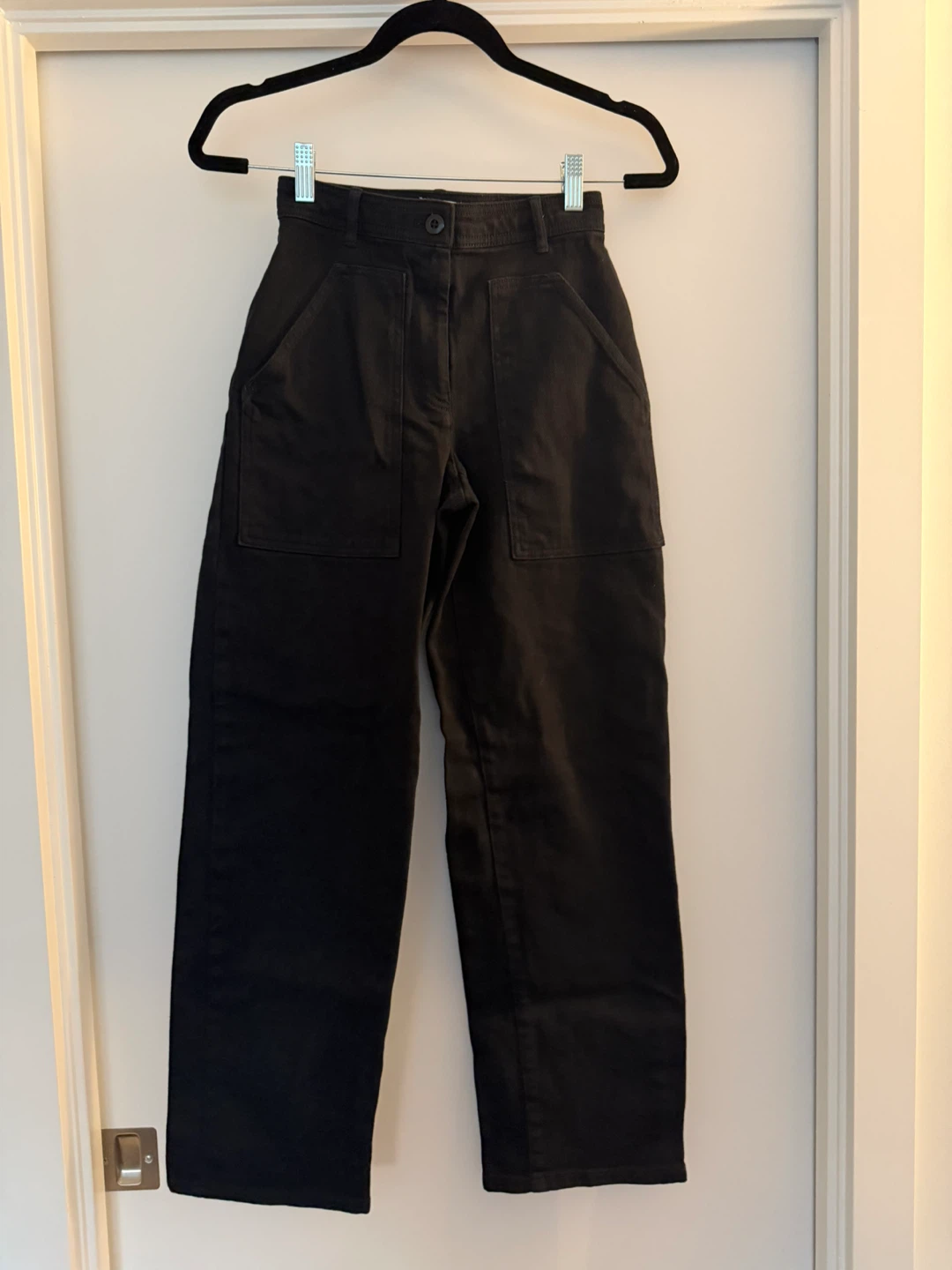 Wilfred Free Black Modern Utility Pant