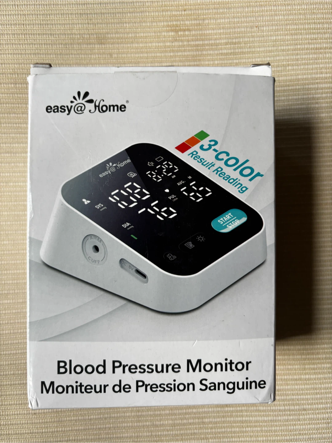 easy@Home Blood Pressure Monitor