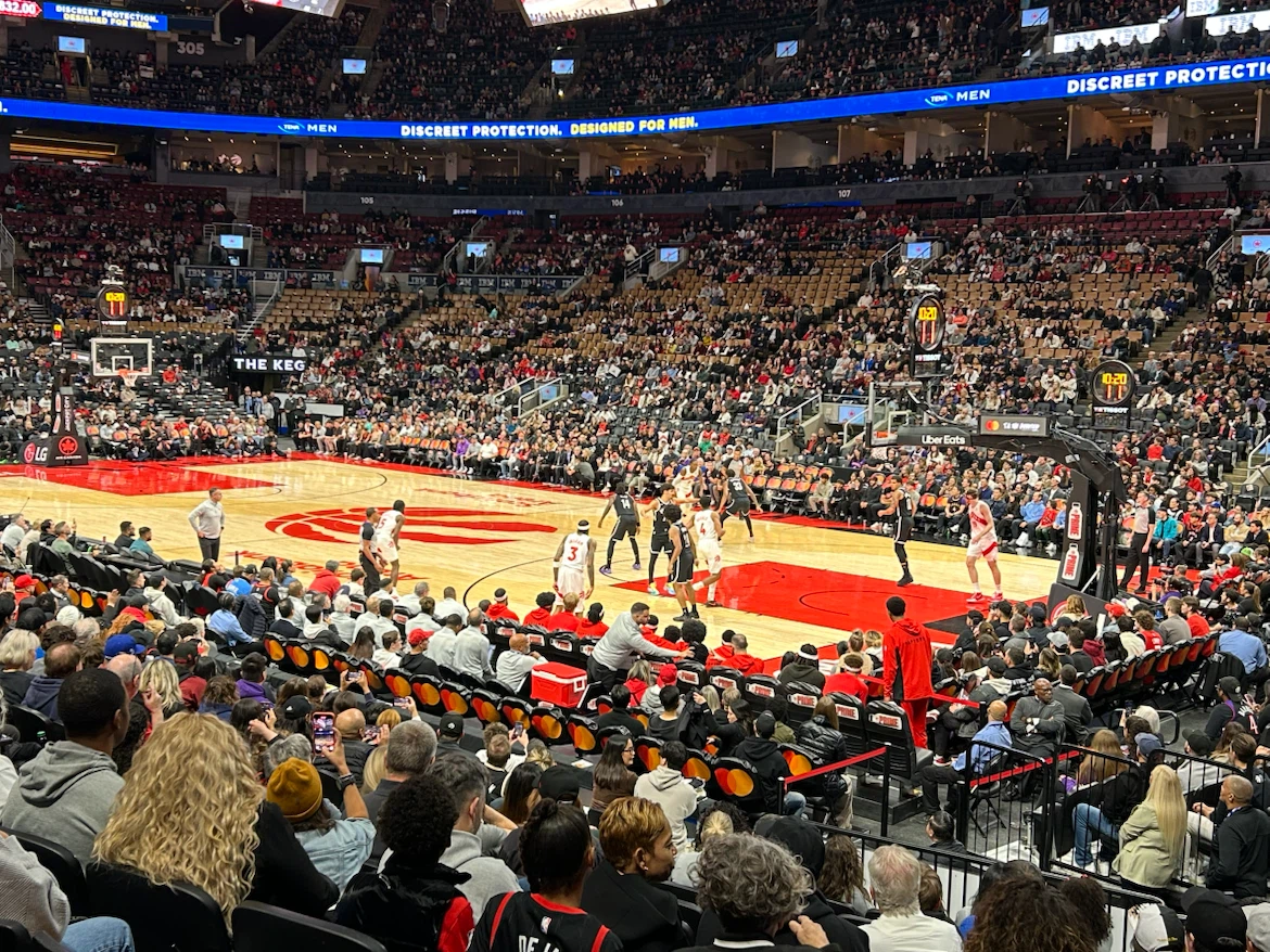 Raptors 2026/27 🏀 Lower Bowl, Aisle 🏀