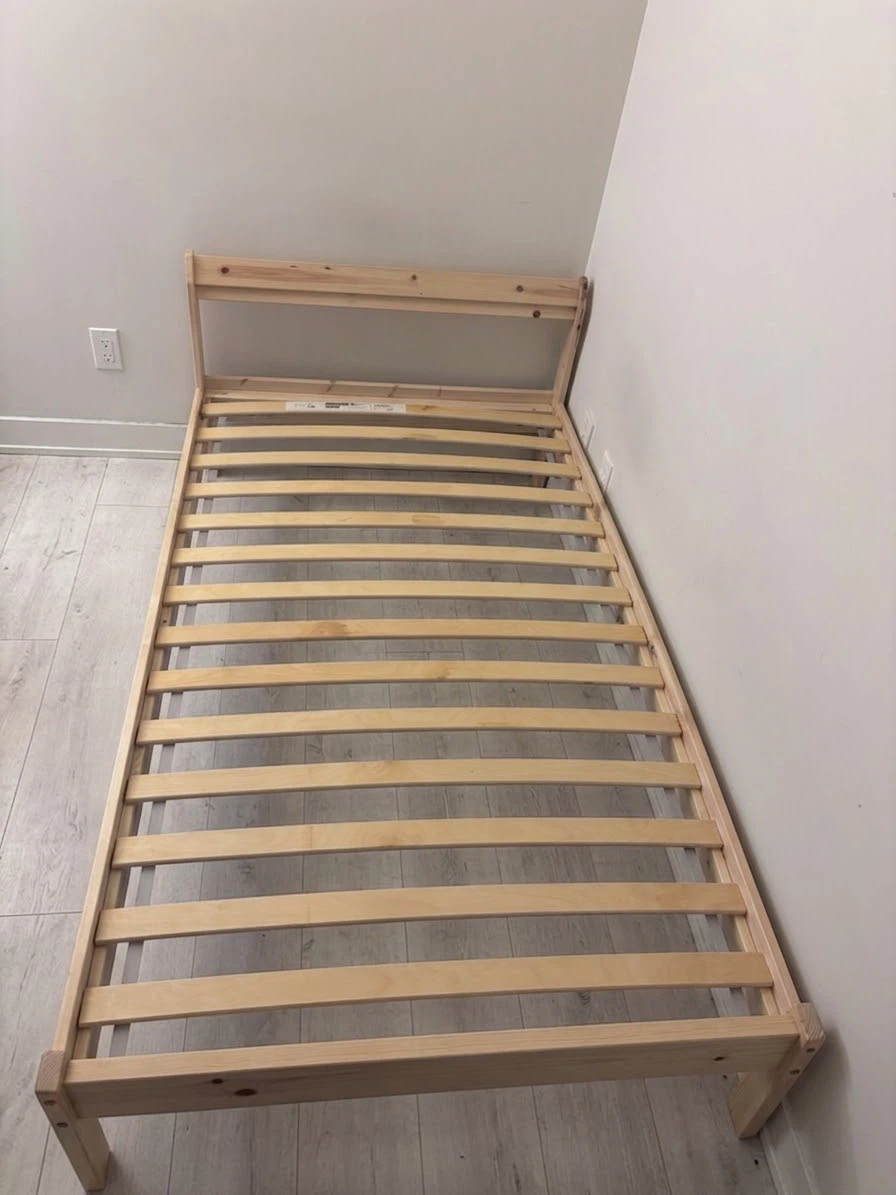 IKEA Wooden Bed Frame