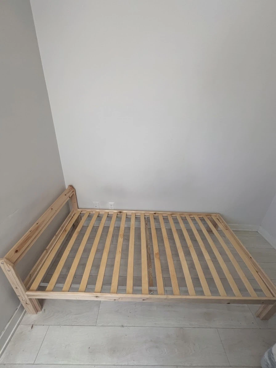 IKEA Wooden Bed Frame - photo 2