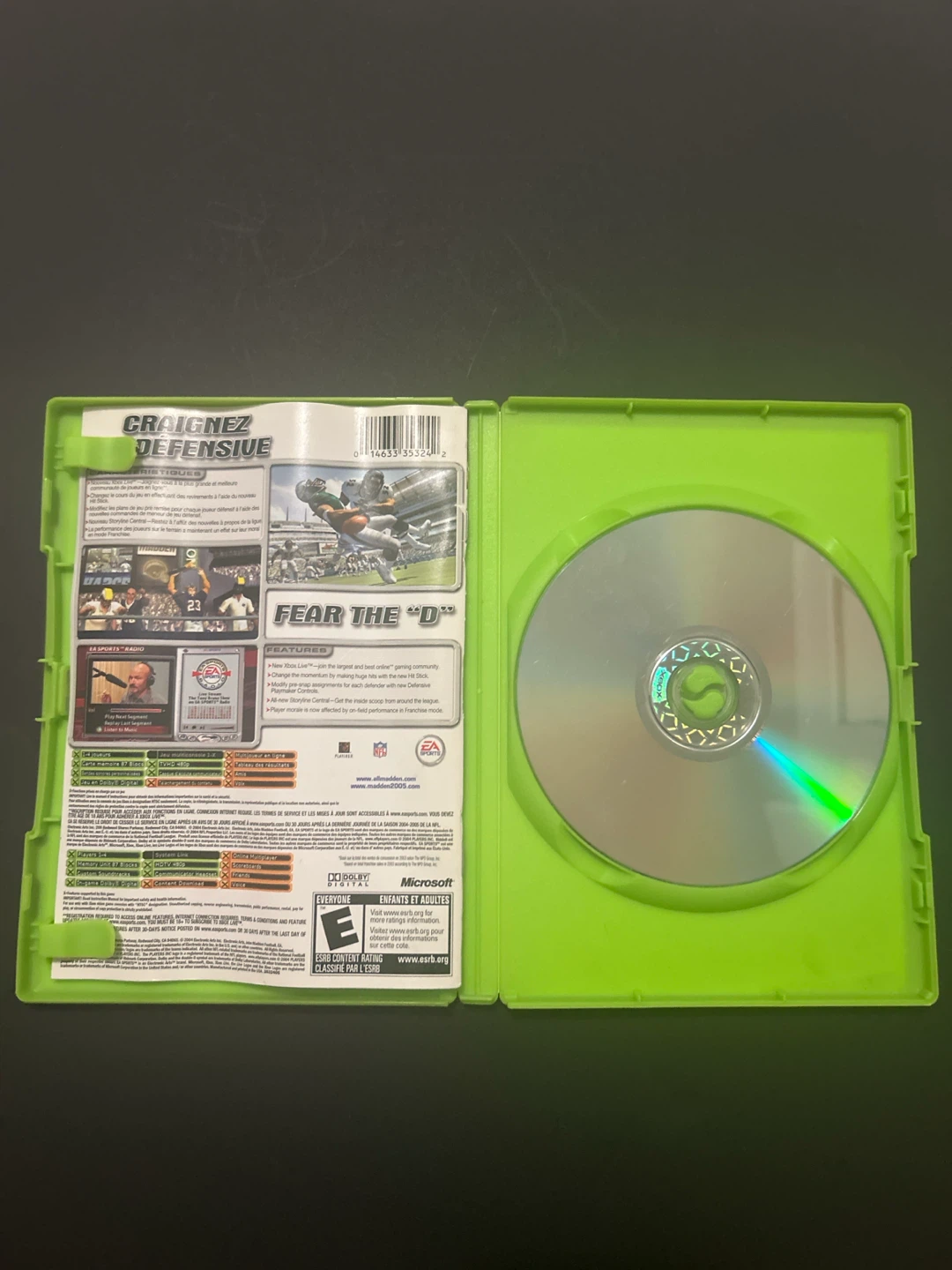 Madden NFL 2005 Xbox Video Game - photo 3