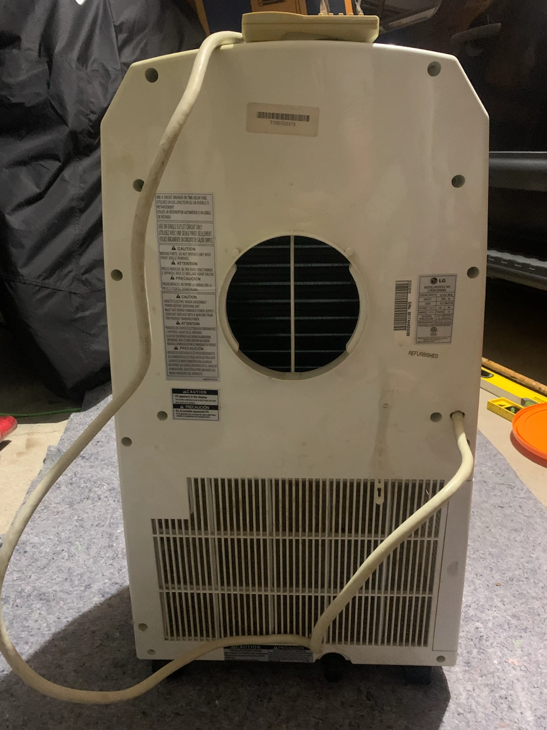 LG Portable Air Conditioner LP0910WNR - photo 4