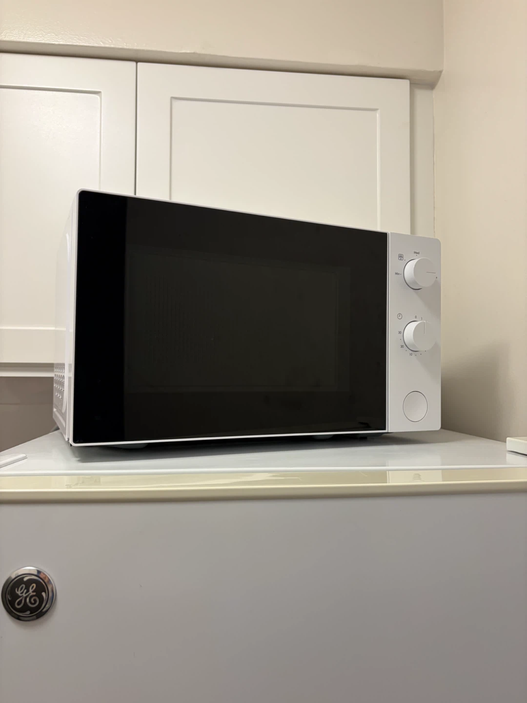 IKEA White Microwave