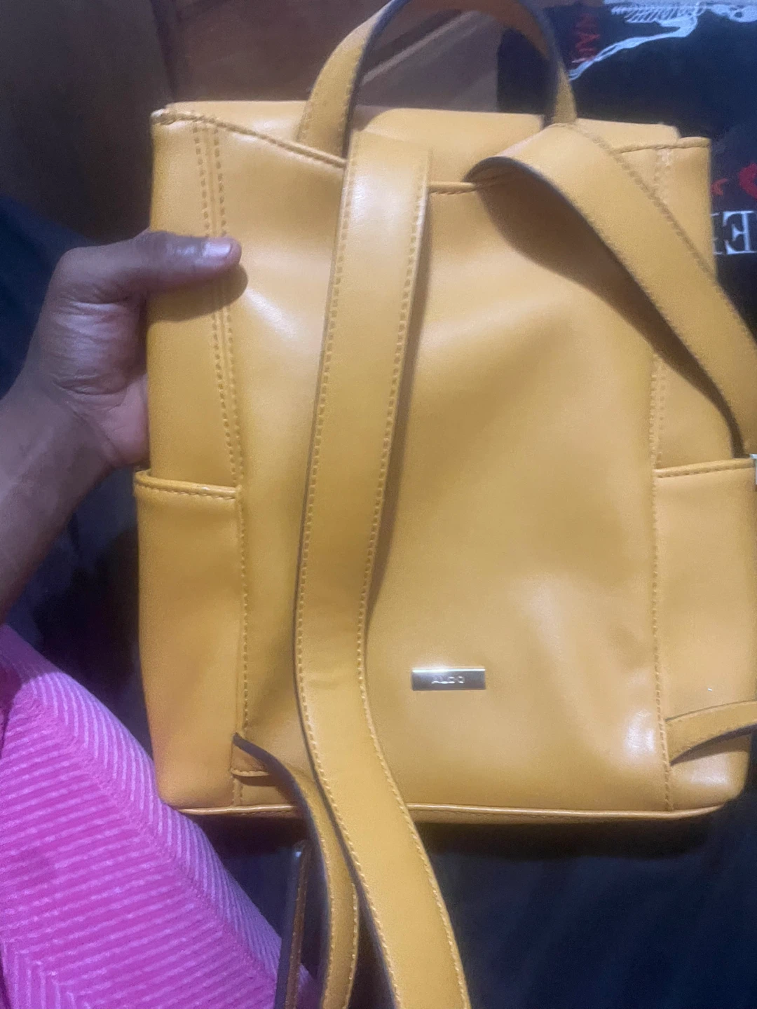 Yellow ALDO Backpack - photo 2