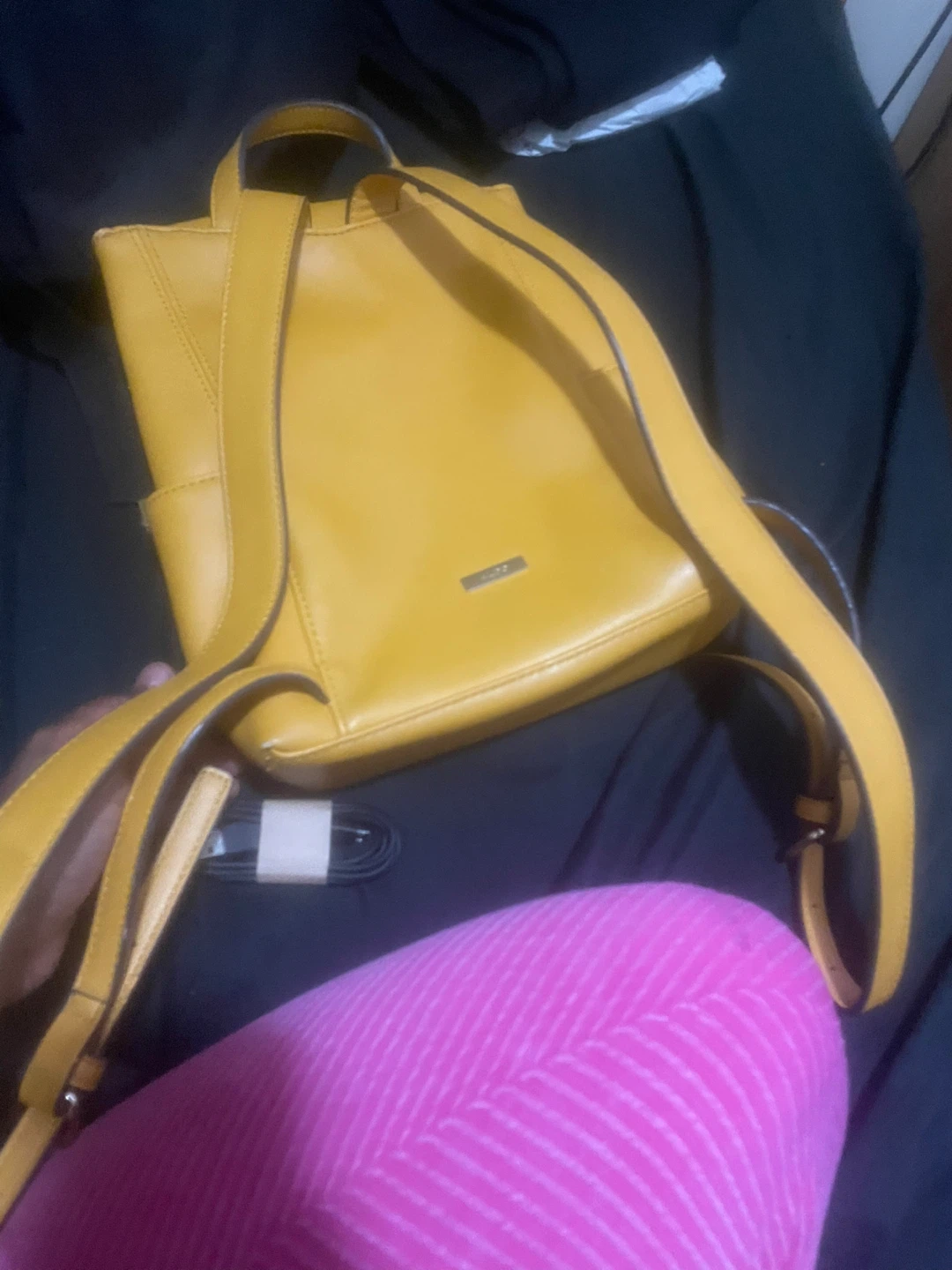 Yellow ALDO Backpack - photo 3