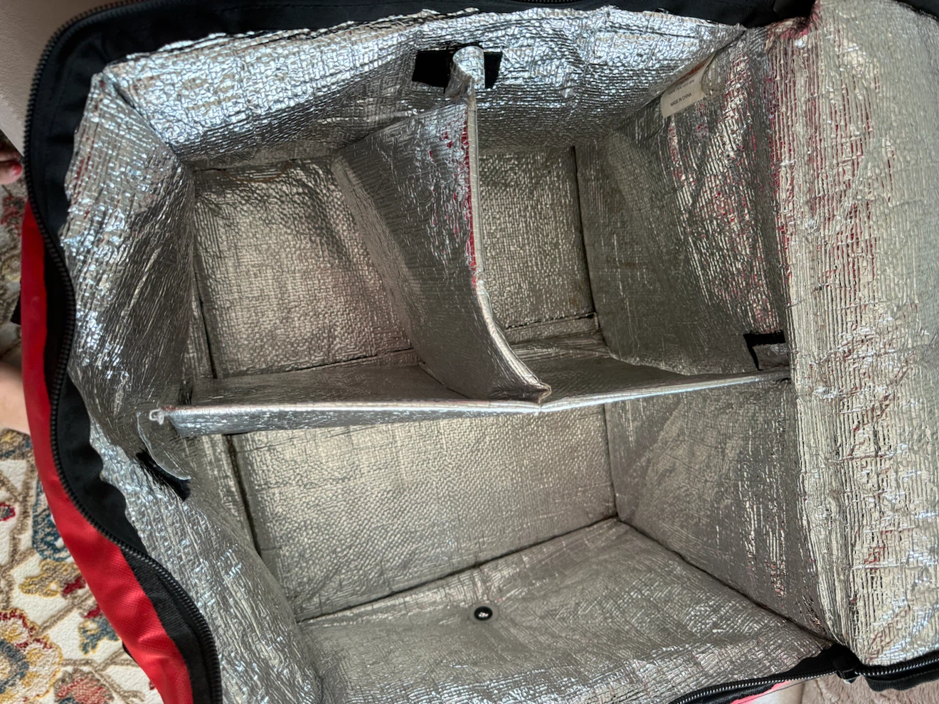 SkipTheDishes Insulated Food Delivery Bags - photo 2