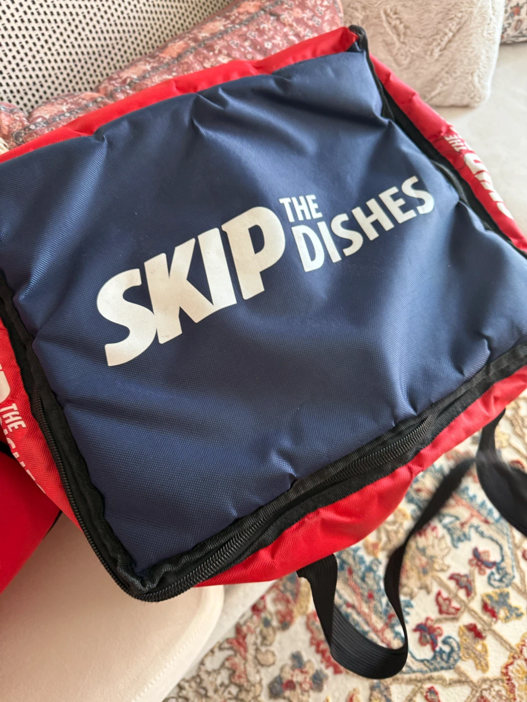 SkipTheDishes Insulated Food Delivery Bags - photo 4