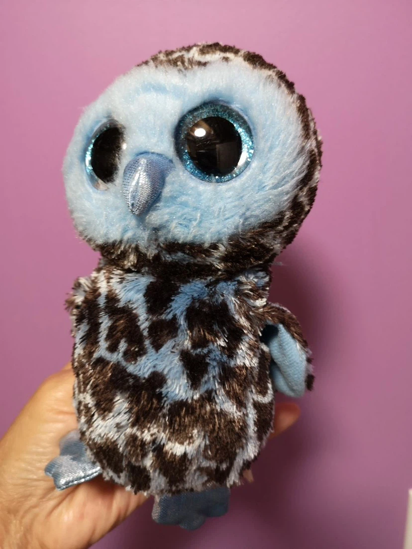 Ty Beanie Boos "Hootable" the Owl Plush Toy