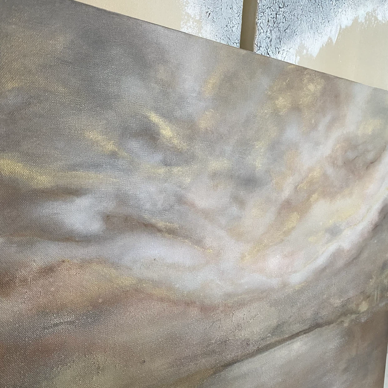 Hand-Painted Original Abstract Landscape Painting - photo 4