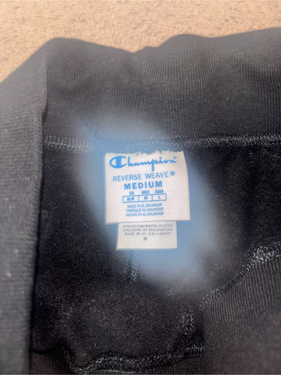 Champion Reverse Weave Joggers Medium Black - photo 3