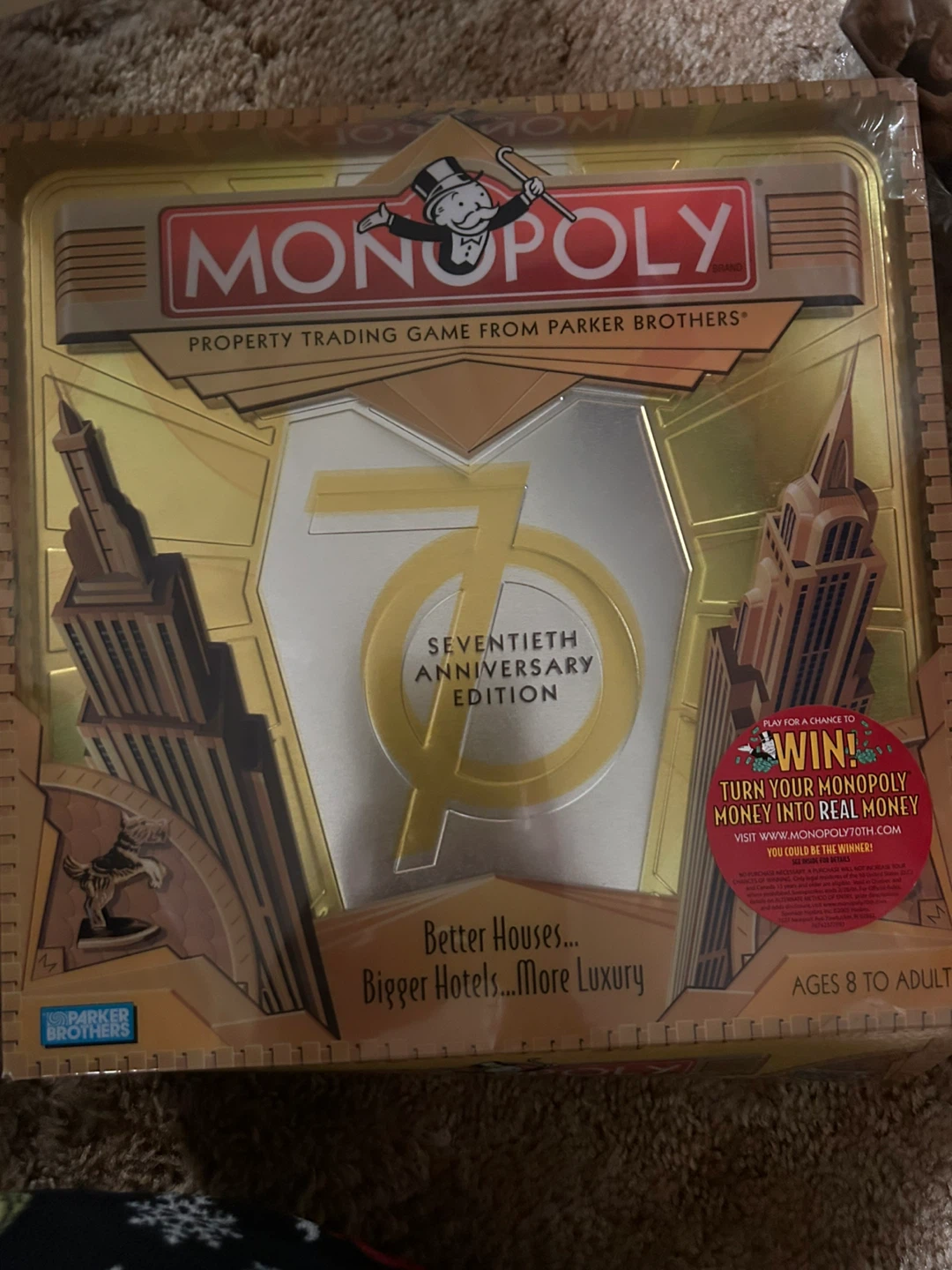 Monopoly Seventieth Anniversary Edition Board Game