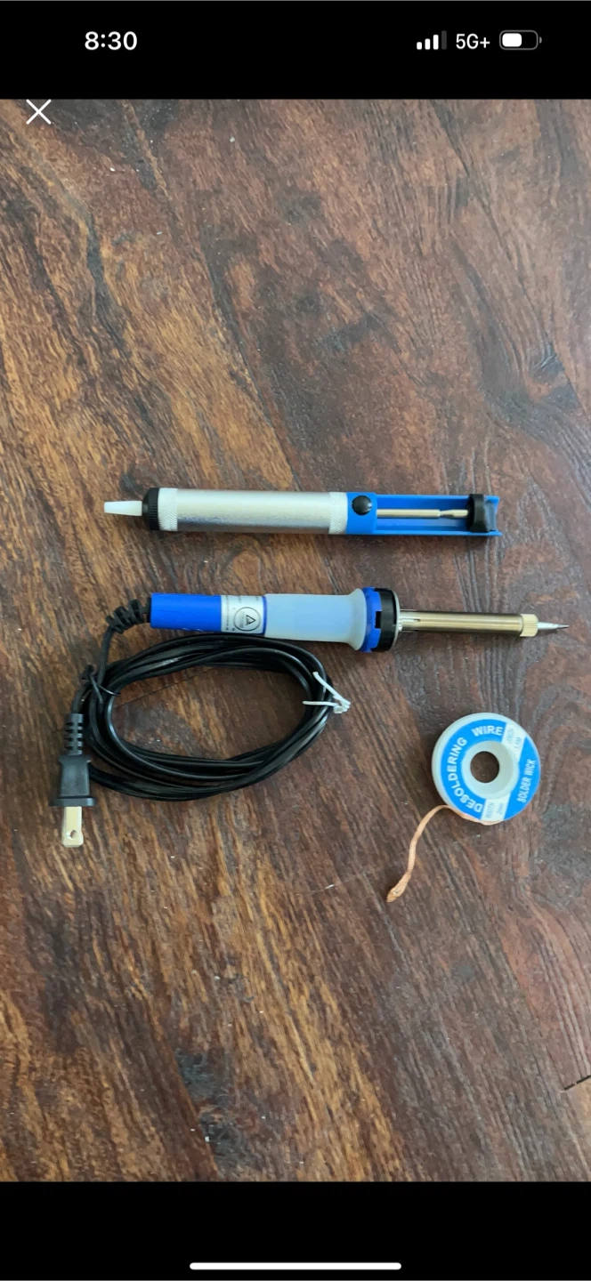 Soldering Iron Kit with Solder Wire