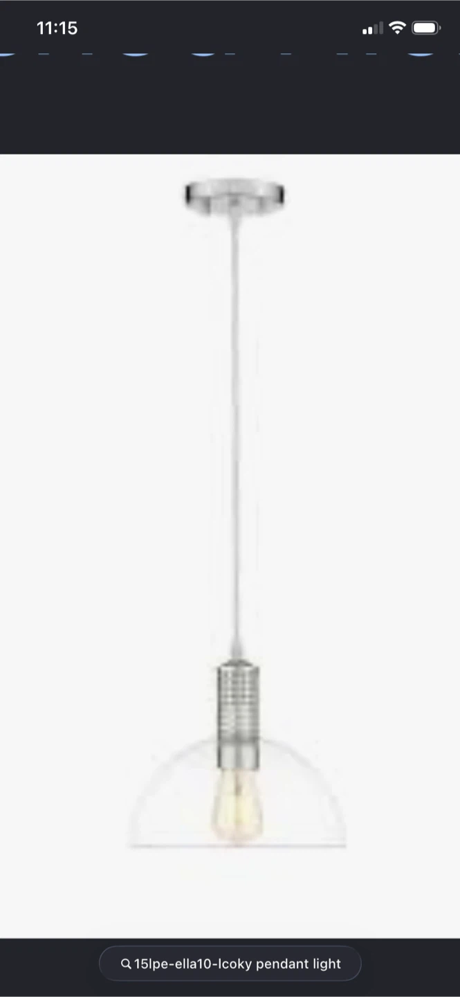 NEW Ove Pendant Light Fixture