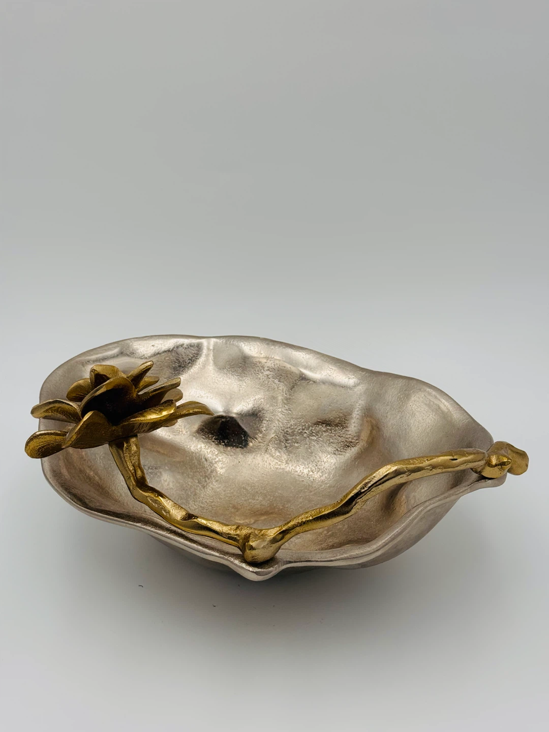 Homesense Metal Decorative Catchall Bowl - photo 4
