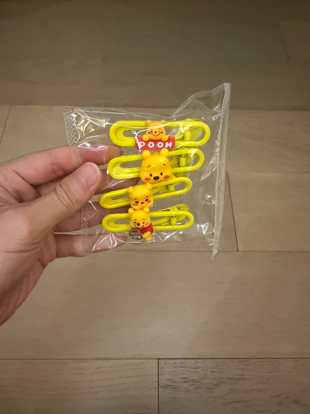 Brand New Winnie the Pooh Hair Clips