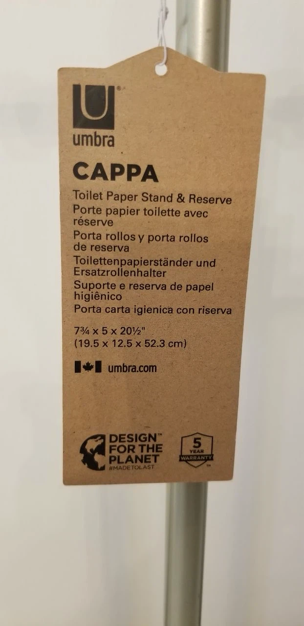 Umbra CAPPA Toilet Paper Stand & Reserve - photo 3