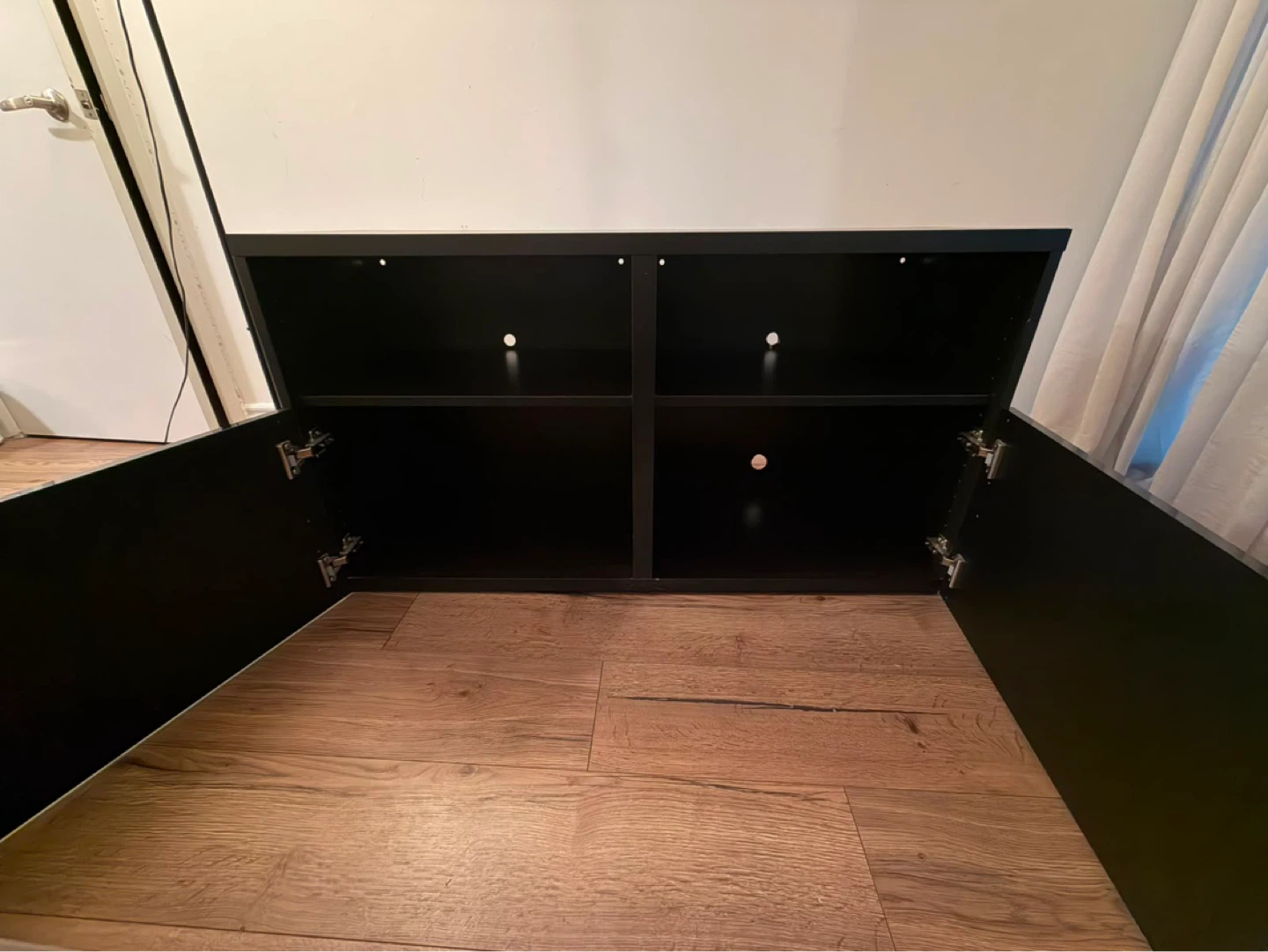 Black TV Stand - photo 2