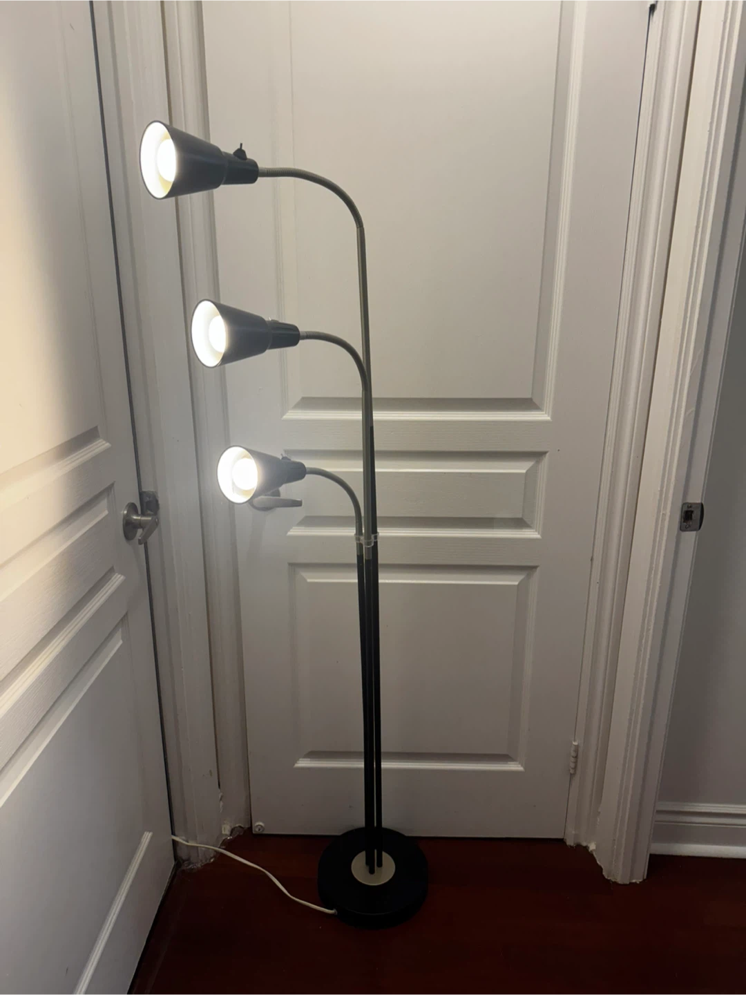 Adjustable Floor Lamp with 3 Lights