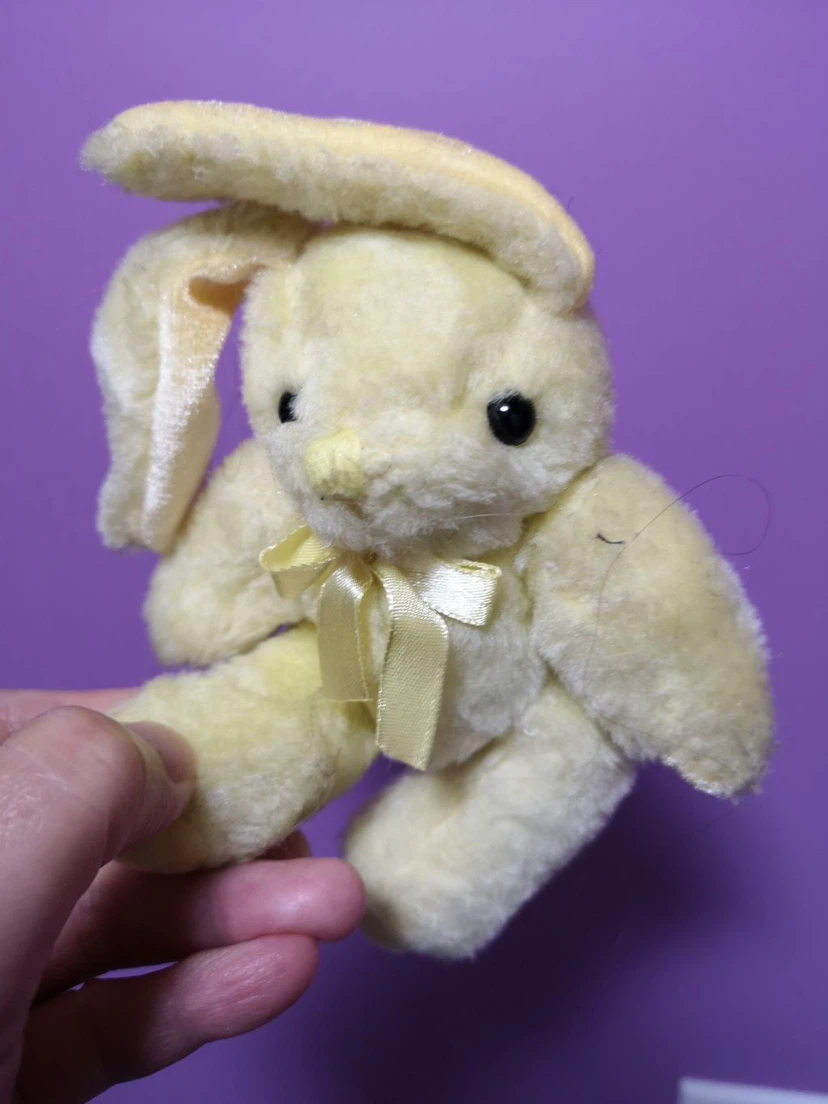 Yellow Bunny Plush Toy