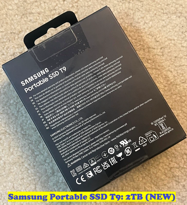 Samsung Portable SSD T9: 2TB (NEW) - photo 2