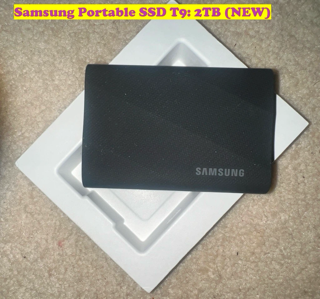 Samsung Portable SSD T9: 2TB (NEW) - photo 3