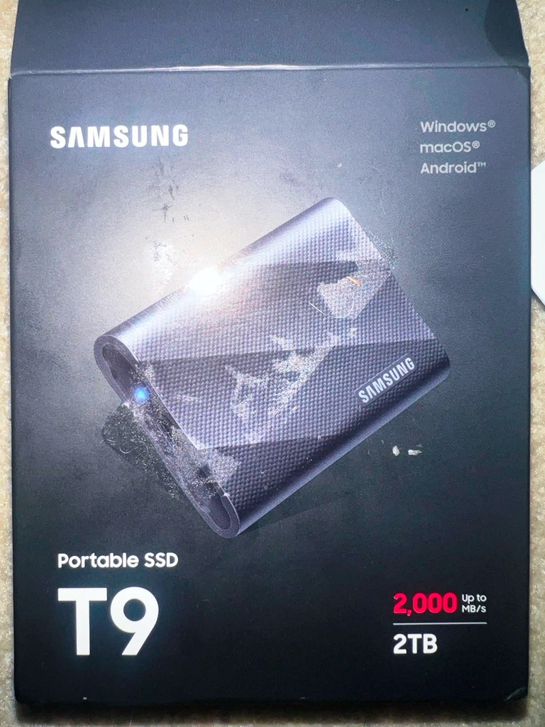 Samsung Portable SSD T9: 2TB (NEW) - photo 5