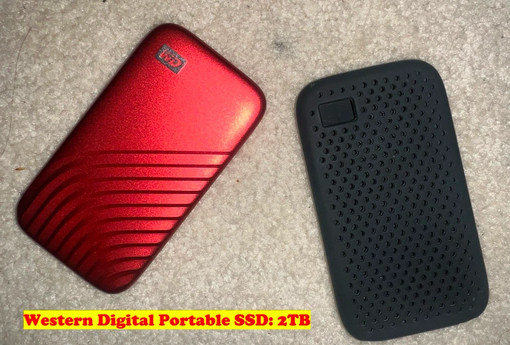 Western Digital Portable SSD: 2TB (Like NEW)