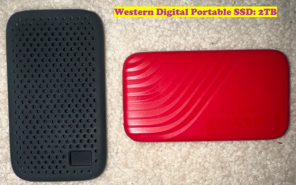Western Digital Portable SSD: 2TB (Like NEW) - photo 2
