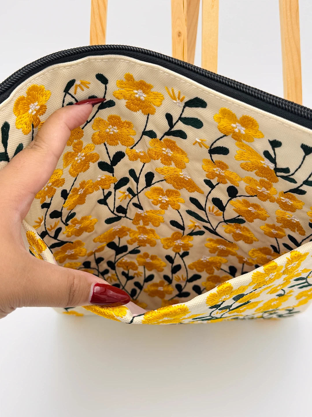 L. Parkin Design Floral Book Bag - photo 2