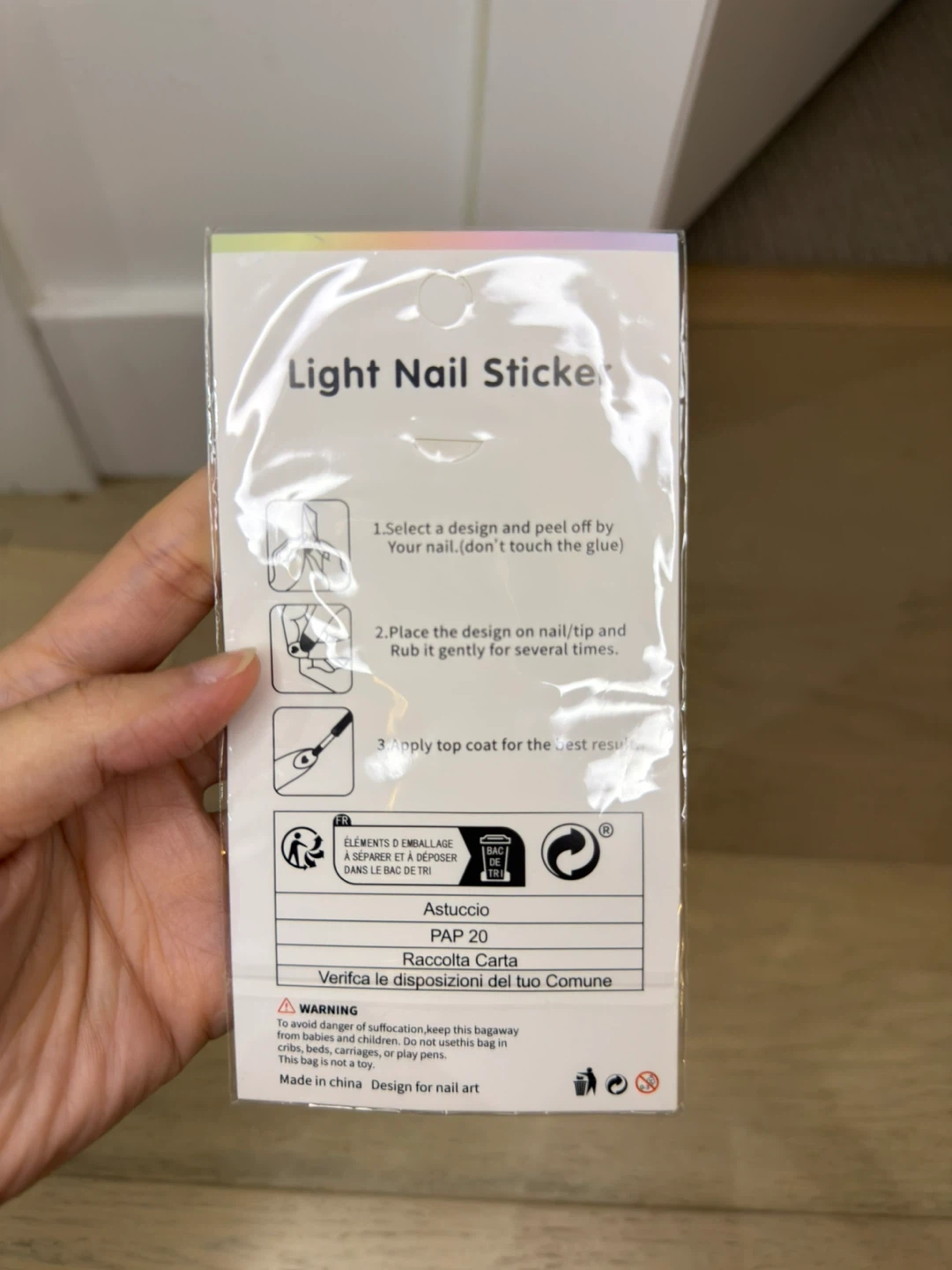 Brand New Light Nail Stickers - Dog Designs - photo 2