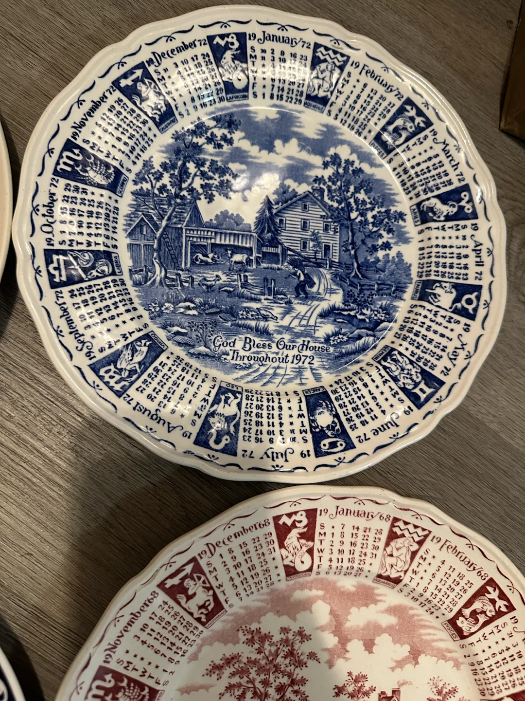 Vintage Decorative Collector Plates – 7 Pc Lot - photo 5
