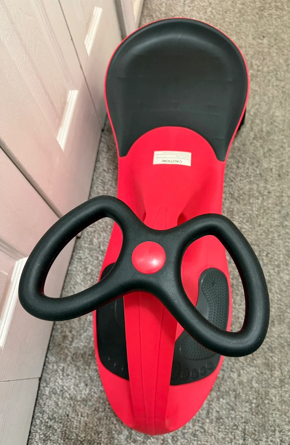 Red Ride-On Swivel Toy Car - photo 2