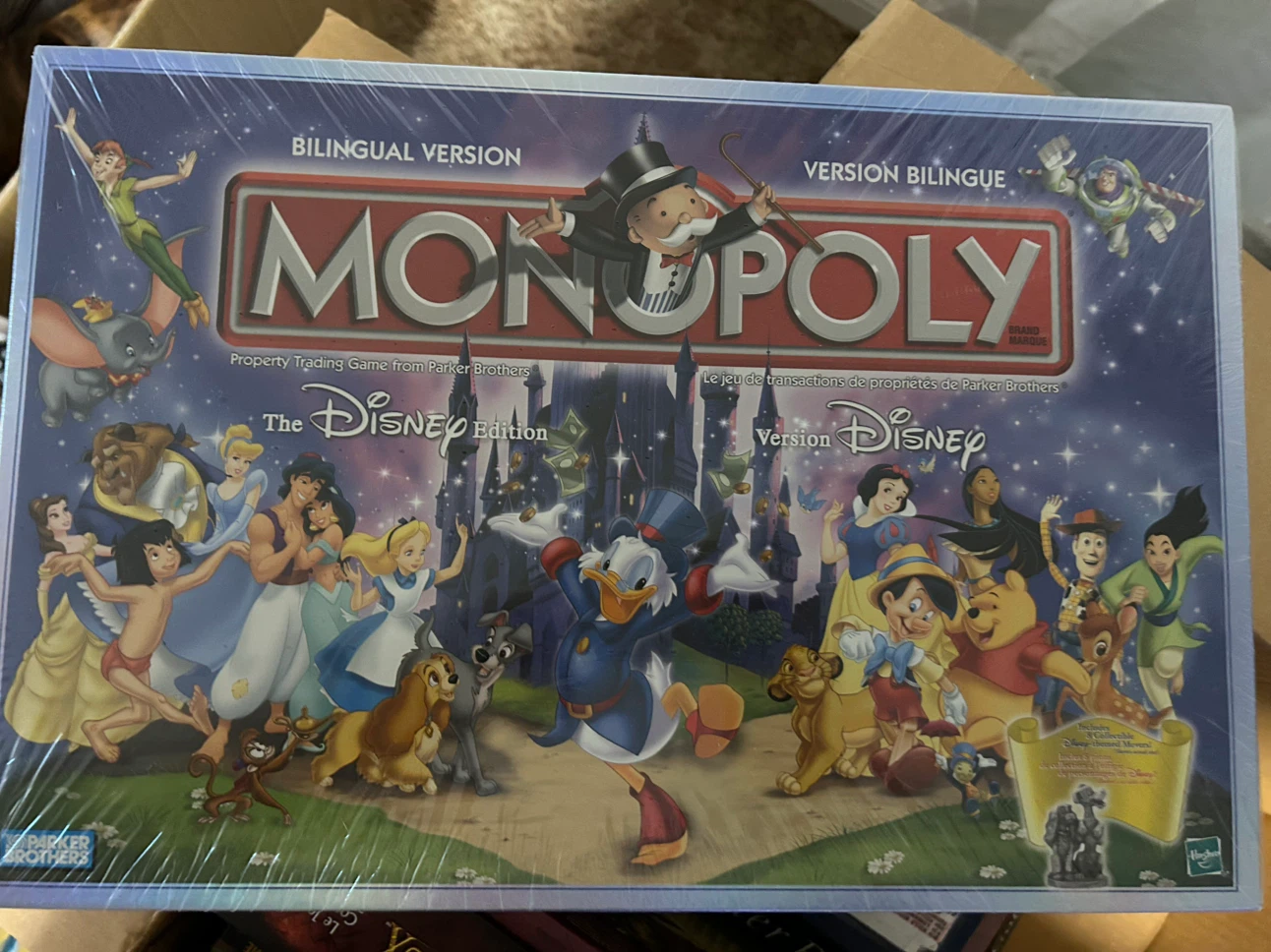 Monopoly The Disney Edition Board Game - Bilingual Version
