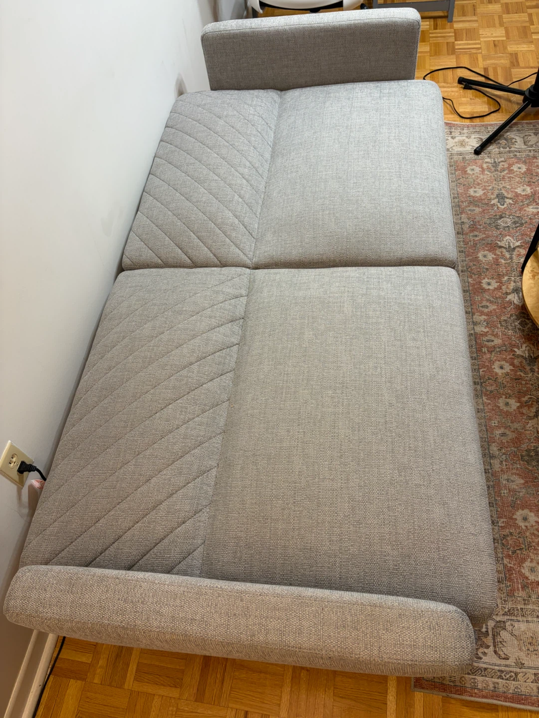 Grey Sofa cum bed - photo 3