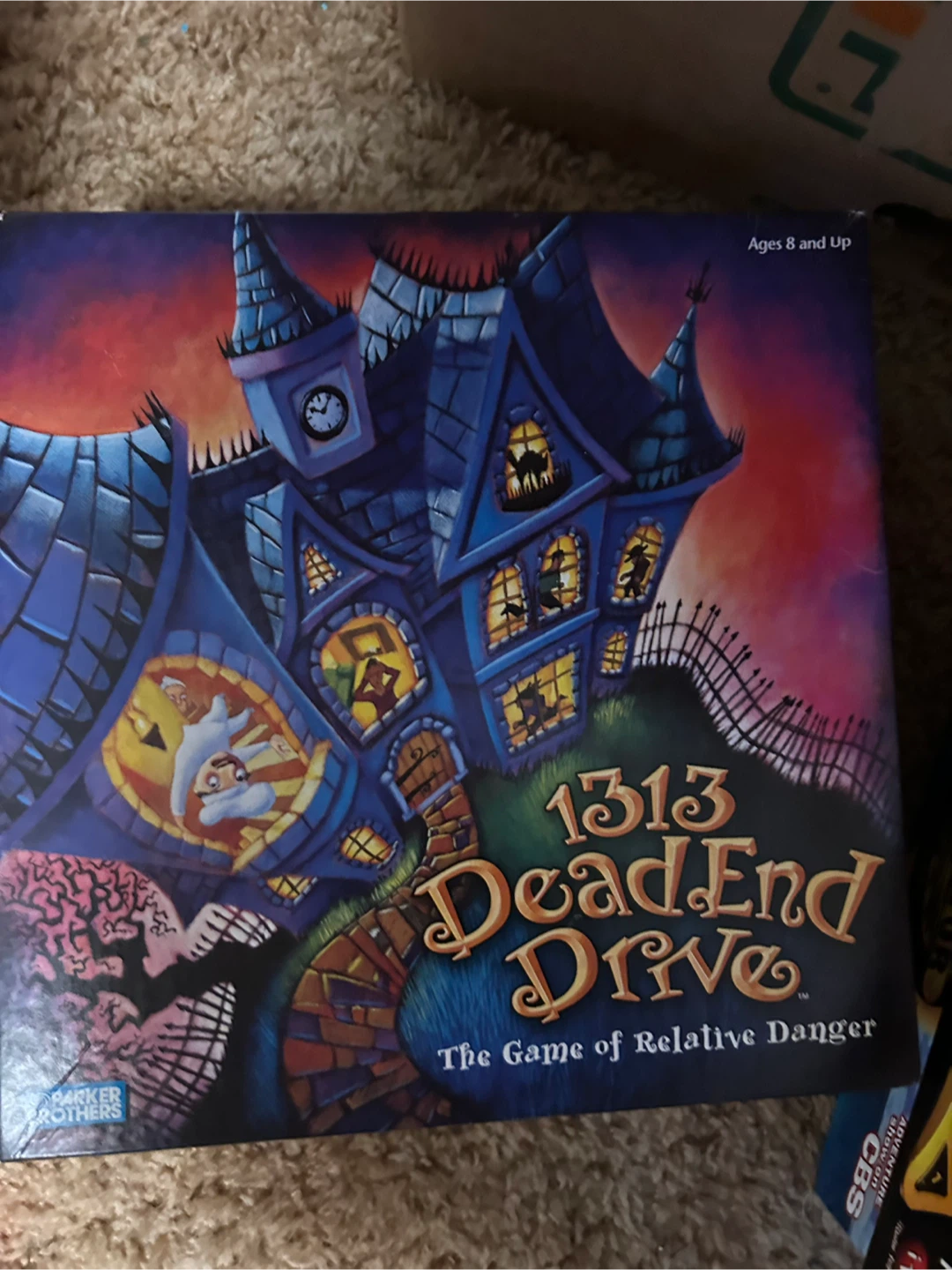Parker Brothers 1313 Dead End Drive Board Game