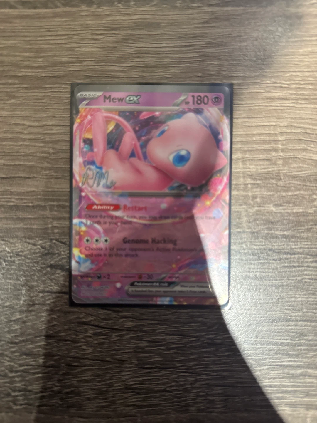 Mew ex Pokémon Card
