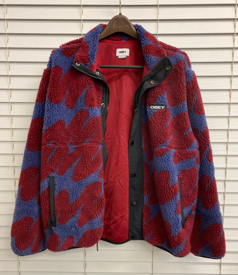 OBEY Hense Sherpa Jacket Size - Medium - photo 3