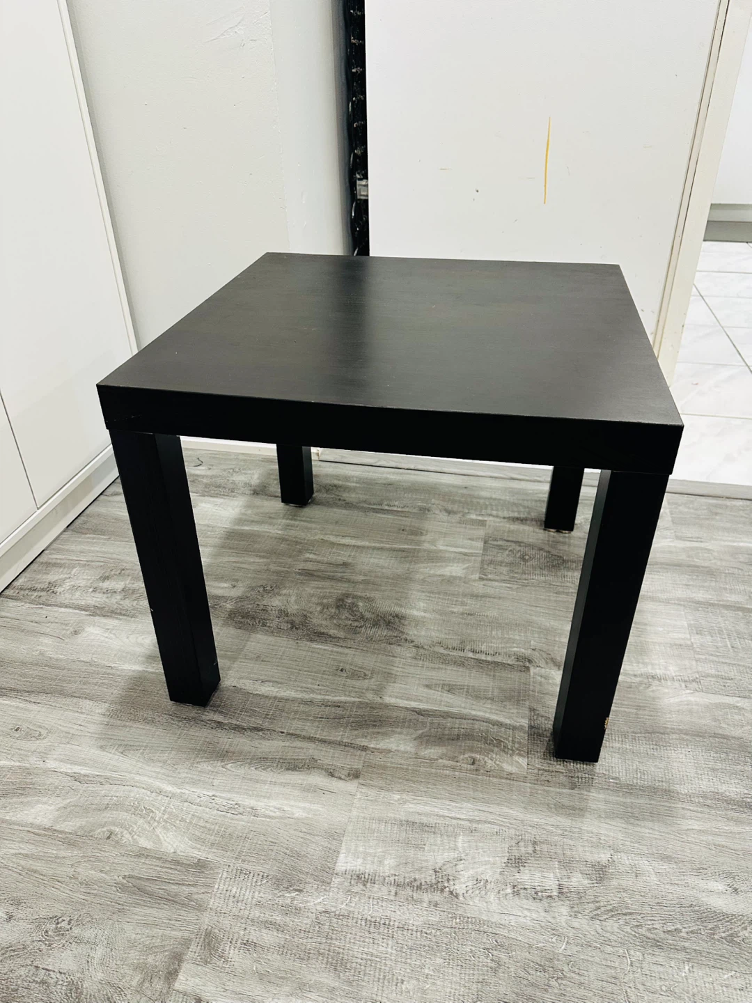 Ikea Black Square Side Table