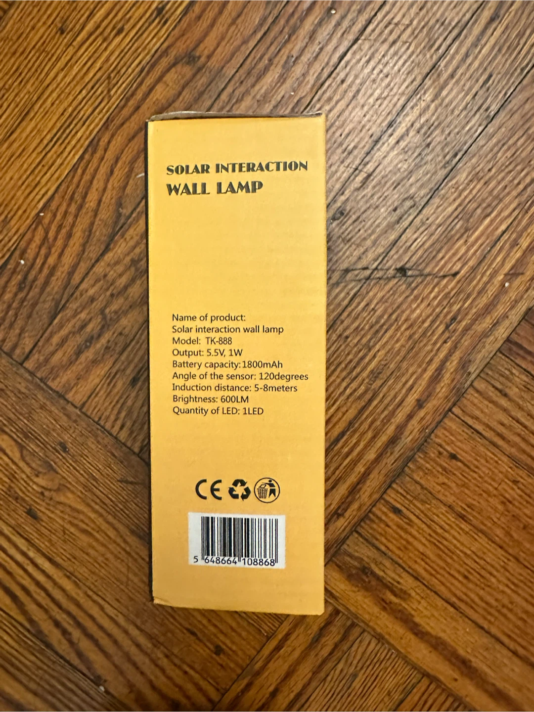 Solar Powered Wall Lamp  - Set of 4 - photo 2
