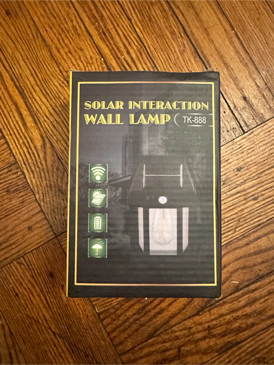 Solar Powered Wall Lamp  - Set of 4 - photo 5
