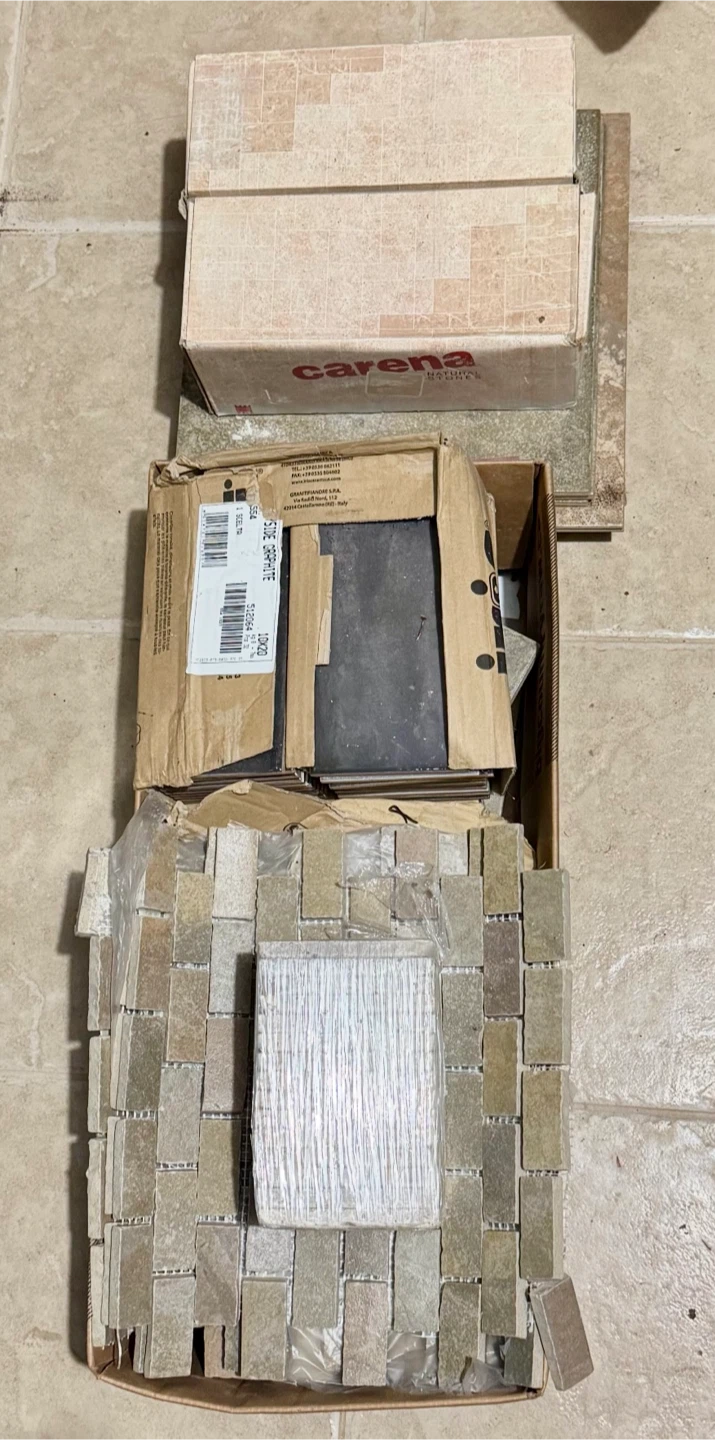 Brand new tiles