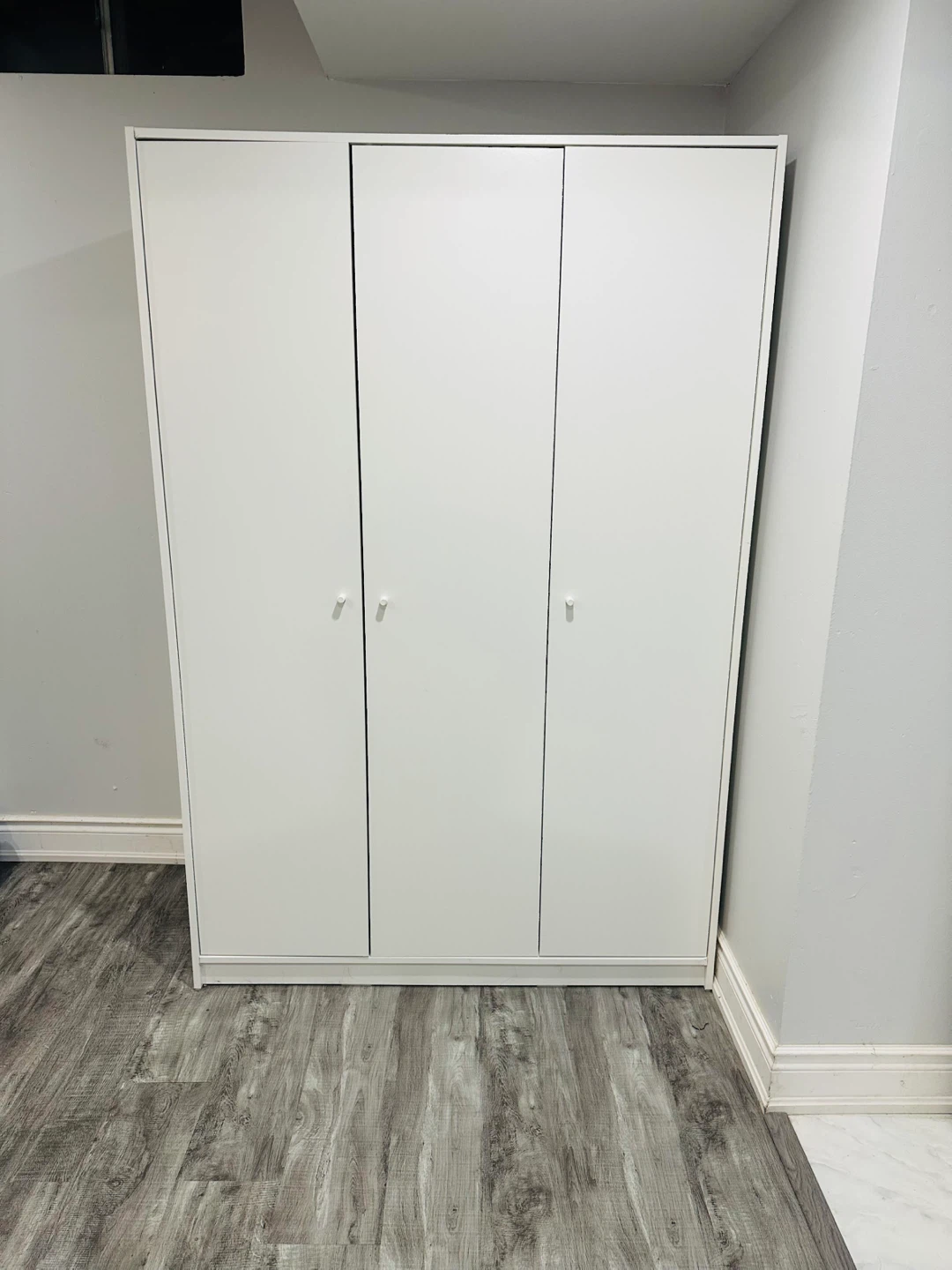 Ikea White 3-Door Wardrobe Closet - photo 2