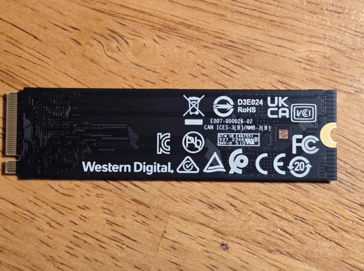 Western Digital WD_BLACK SN770 NVMe SSD 1TB - photo 2