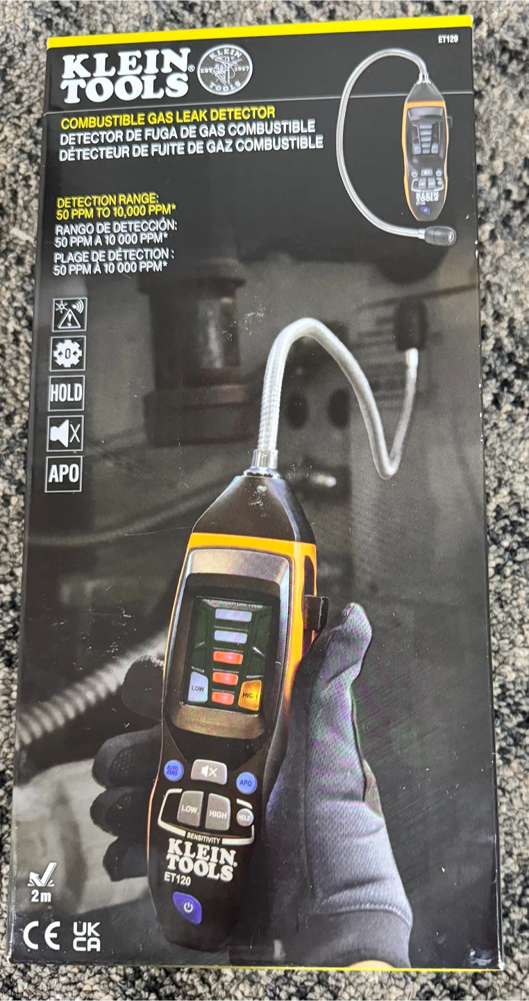 Klein Tools ET120 Combustible Gas Leak Detector