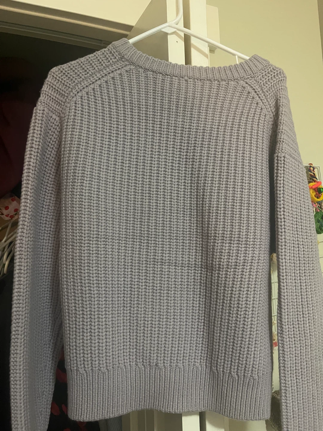 Women's lilac Knit Sweater