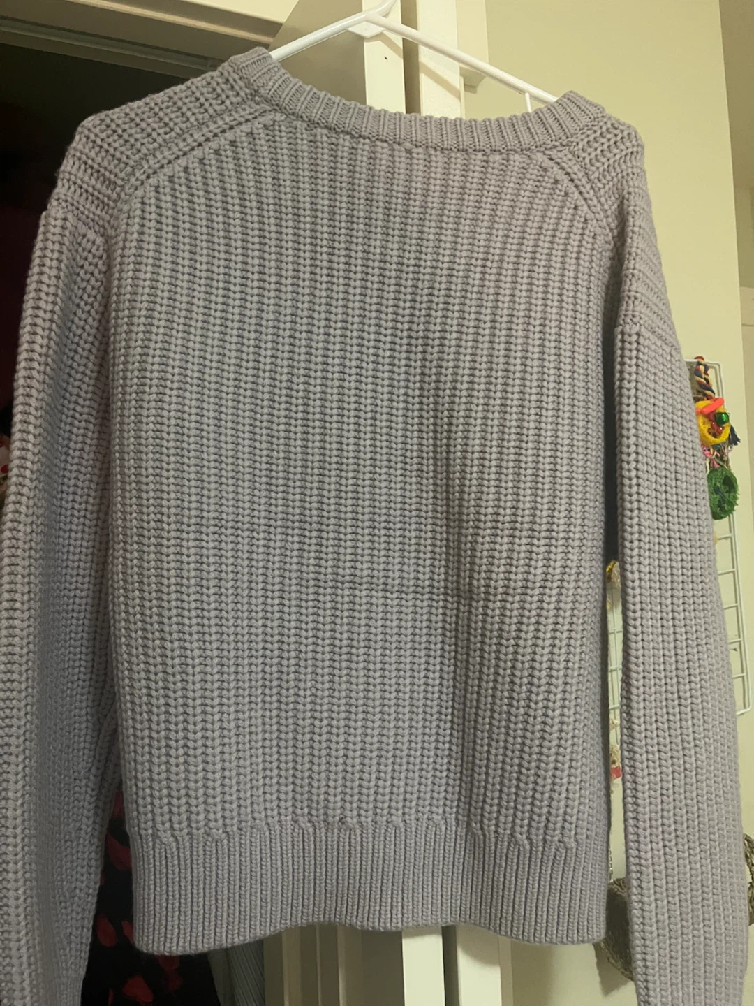 Women's lilac Knit Sweater - photo 2