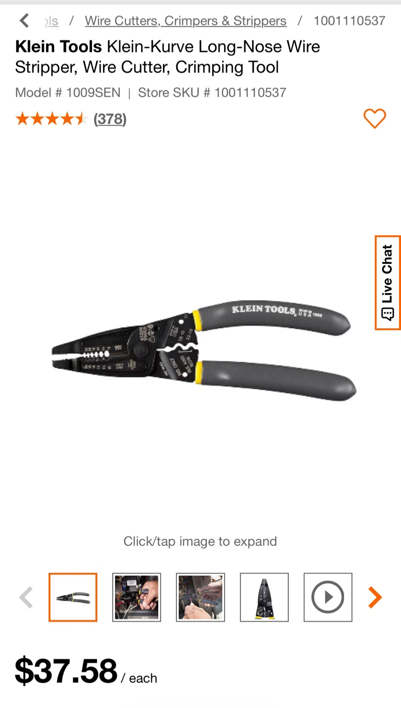 Klein Tools Klein-Kurve Wire Stripper, Cutter, Crimper