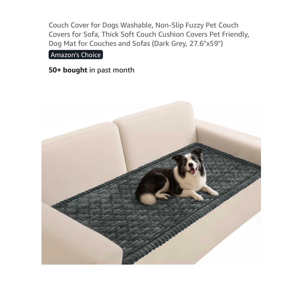 Brand new Couch Cover for Dogs Washable