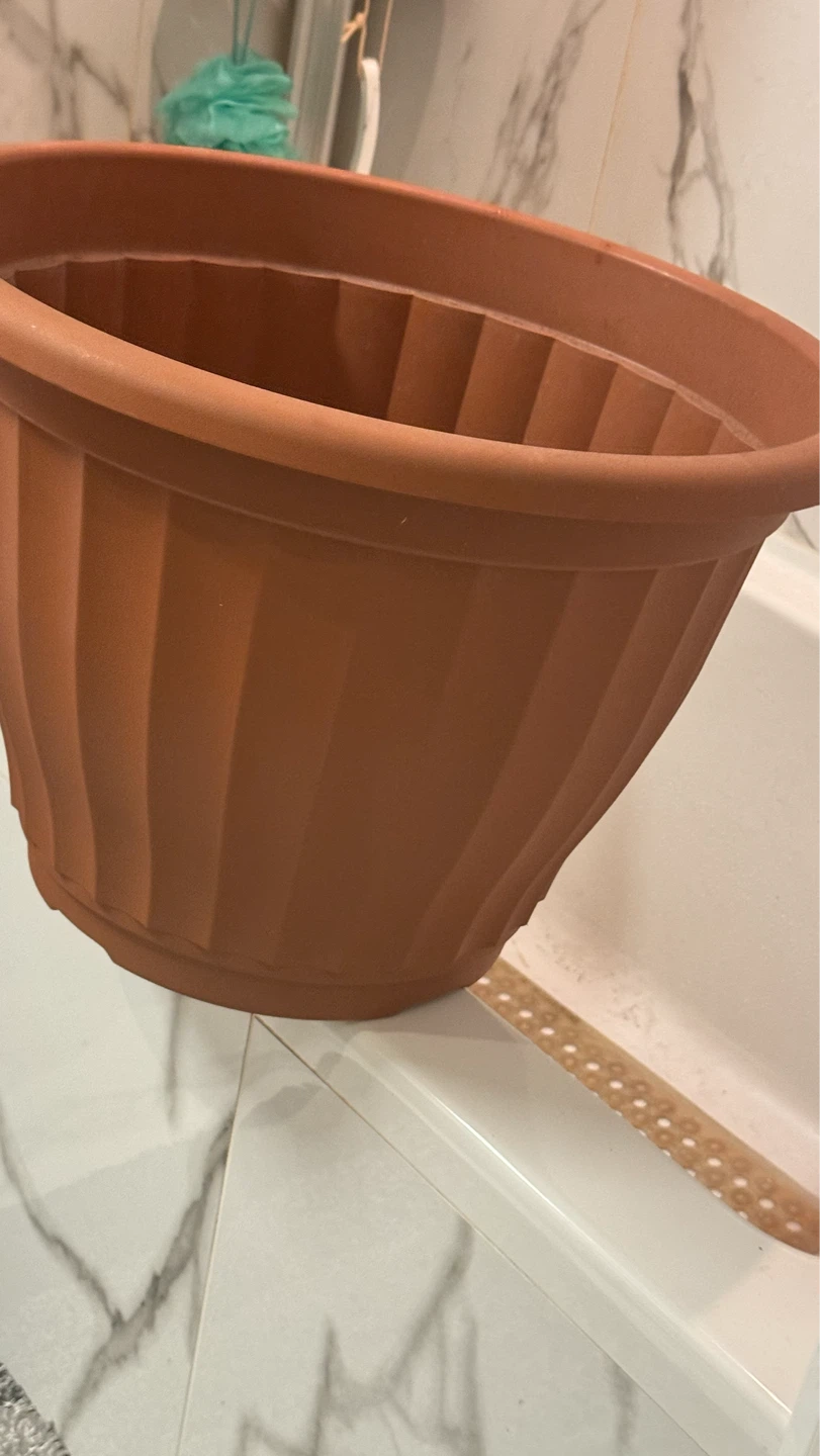 Terracotta colour planter pot